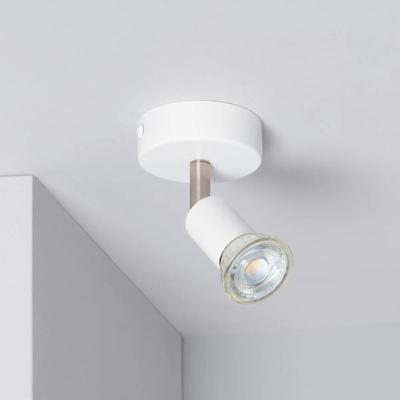 Plafondspot wit &apos;Wit&apos; budget design verstelbaar rond gu10