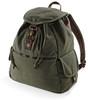 Quadra QD612 Vintage Canvas Backpack - Vintage Military Green - 30 x 36 x 16 cm Quadra QD612 Vintage Canvas Backpack - Vintage Military Green - 30 x 36 x 16 cm