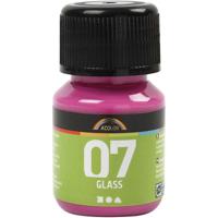 Creativ Company Permanente glasverf - roze, 30ml