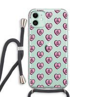 GIRL POWER: iPhone 11 Transparant Hoesje met koord
