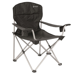 Outwell Catamarca Arm Chair XL Campingstoel 4 poot/poten Zwart