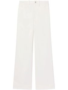 Proenza Schouler White Label pantalon en serge - Blanc