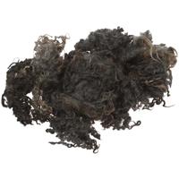 Creativ Company Curly locks, donkergrijs, 100 gr/ 1 bol