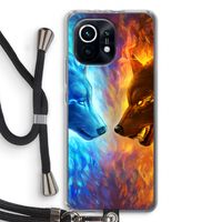 Fire & Ice: Xiaomi Mi 11 Transparant Hoesje met koord