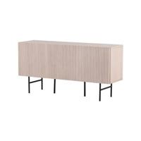 Nest living Ingmar Dressoir Whitewash - Hout - Metalen Poten - B 150