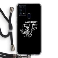 Floppyhead: Samsung Galaxy M31 Transparant Hoesje met koord