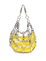 DSQUARED2 sac Cage à ornements en cristal - Jaune - thumbnail