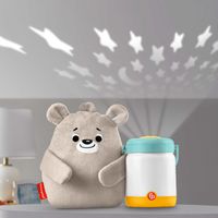 Fisher Price Nachtlampje met Muziek Babybeer & Vuurvliegjes - thumbnail