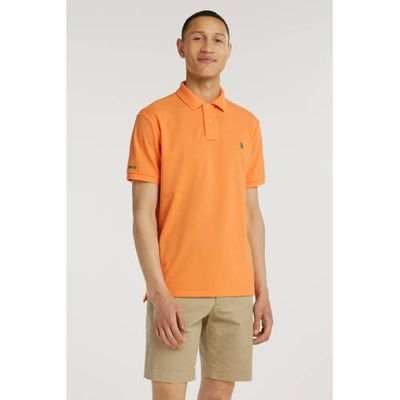 POLO Ralph Lauren slim fit polo classic peach POLO Ralph Lauren slim fit polo classic peach