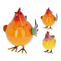 Decoratieve figuren Lifetime gallina saltarín de metal modelos variados Metaal