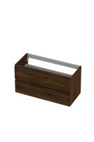 Onderkast INK 2 laden greeploos met houten keerlijst 100 cm x 45 cm x 52 cm Koper eiken 1257150 Onderkast INK 2 laden greeploos met houten keerlijst 100 cm x 45 cm x 52 cm Koper eiken 1257150