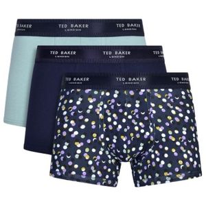 Ted Baker 3 stuks Realasting Cotton Basic Trunks * Actie *