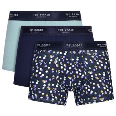 Ted Baker 3 stuks Realasting Cotton Basic Trunks * Actie *