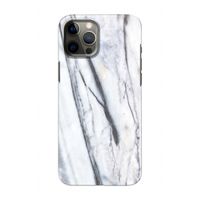 Gestreepte marmer: Volledig geprint iPhone 12 Hoesje