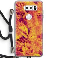Eternal Fire: LG V30 Transparant Hoesje met koord
