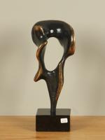 Bronzen beeld Compositie, 20 cm