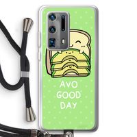 Avo Good Day: Huawei P40 Pro Plus Transparant Hoesje met koord