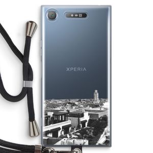 Marrakech Skyline : Sony Xperia XZ1 Transparant Hoesje met koord