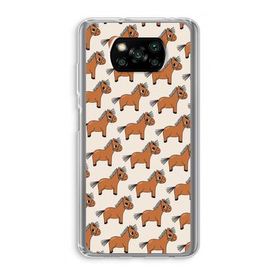 Pony: Xiaomi Poco X3 Pro Transparant Hoesje