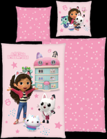 Gabby´s Dollhouse Dekbedovertrek 140 x 200 cm (Roze)