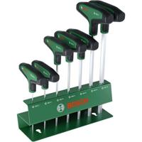 Set van 7 Bosch inbusschroevendraaiers met T-handgreep - 2 tot 10 mm