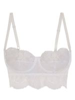 Dolce & Gabbana Chantilly-lace balconette bra - Blanc