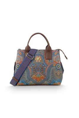 Pip Studio Schoudertas Fia Medium Jabali Blauw