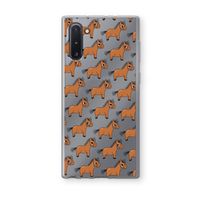 Pony: Samsung Galaxy Note 10 Transparant Hoesje