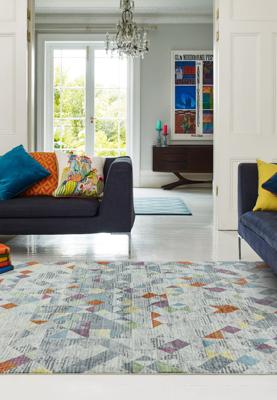 MOMO Rugs - Amelie AM12 Rhombus Grey -