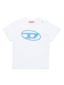 Diesel Kids t-shirt en coton à logo imprimé - Blanc