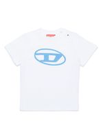 Diesel Kids t-shirt en coton à logo imprimé - Blanc