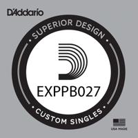 D'Addario EXPPB027 Coated Phosphor Bronze Acoustic Losse Snaar .027 - Op = Op D'Addario EXPPB027 Coated Phosphor Bronze Acoustic Losse Snaar .027 - Op = Op