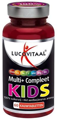 Lucovitaal Voedingssupplementen Multi+Compleet Kids Tabletten 60Tabletten Lucovitaal Voedingssupplementen Multi+Compleet Kids Tabletten 60Tabletten