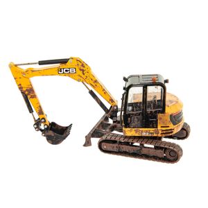 JCB midi excavator (modderig) 1:32 van Britains