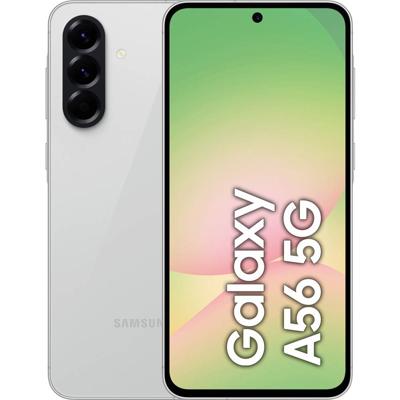 Samsung Galaxy A56 5G Smartphone 128 GB 17 cm (6.7 inch) Energielabel B (A - G) Lichtgrijs Android 15 Dual-SIM