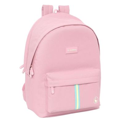 Rugtas voor Laptop en Tablet met USB Uitgang El Ganso Basics Roze