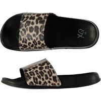 Zwembad slippers met panter print voor dames 41  -