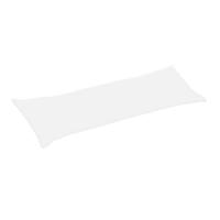 Kussensloop Hosteline IRIS Wit 144 Draden 50 x 50 cm