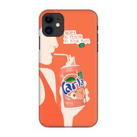 Peach please!: Volledig geprint iPhone 11 Hoesje