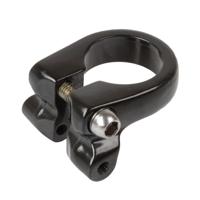 M-Wave zadelpenklem m6 inbus 34.9 mm zwart met extra bevestigingspunt