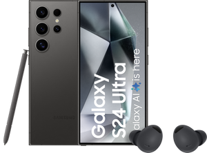 Samsung Galaxy S24 Ultra 512GB Zwart 5G + Galaxy Buds 2 Pro Zwart