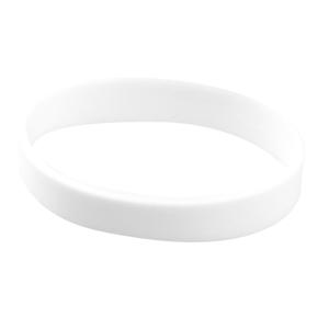 Siliconen armbandjes - stretch - wit - polsbandjes - volwassenen