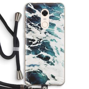 Golven: Xiaomi Redmi 5 Transparant Hoesje met koord