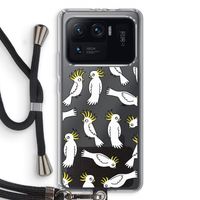 Papegaai: Xiaomi Mi 11 Ultra Transparant Hoesje met koord