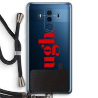 Ugh: Huawei Mate 10 Pro Transparant Hoesje met koord