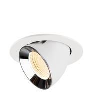 SLV InbouwspotNuminos Gimble L wit/chroom 2700K - 55gr - 1009720