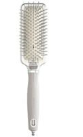 Olivia Garden Expert Care Rectangular Borstel Nylon Bristle Size S Silver