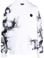 Plein Sport hoodie Splash Extreme en coton - Blanc