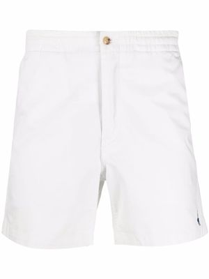 Polo Ralph Lauren short chino à motif Polo Pony - Blanc