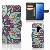 Samsung Galaxy S9 Plus Hoesje Purple Flower - thumbnail